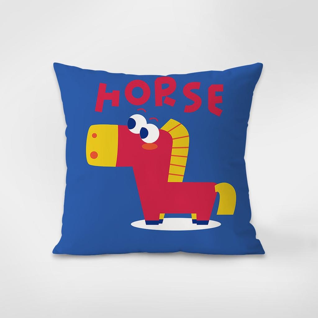 Zodiac Cartoon Creative Pillowcase Dormitory Decoration Office Living Room Home Pillowcase