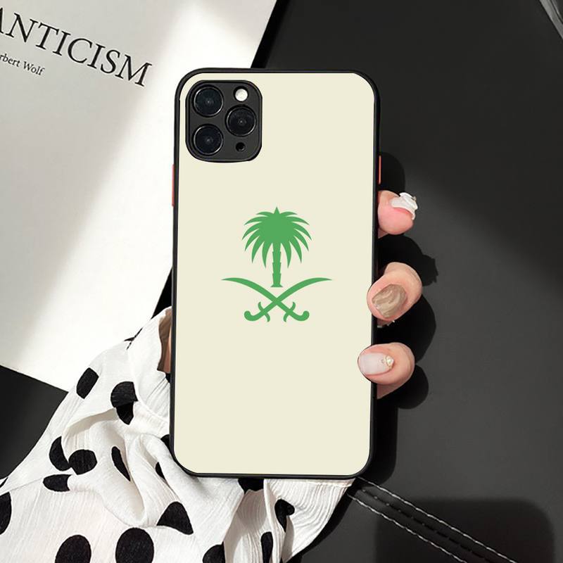 Kingdom Of Saudi Arabia Flag Phone Case for iPhone 11 12 13 Mini Pro XS MAX 8 7 6 6S Plus X 5S SE 2020 XR Case