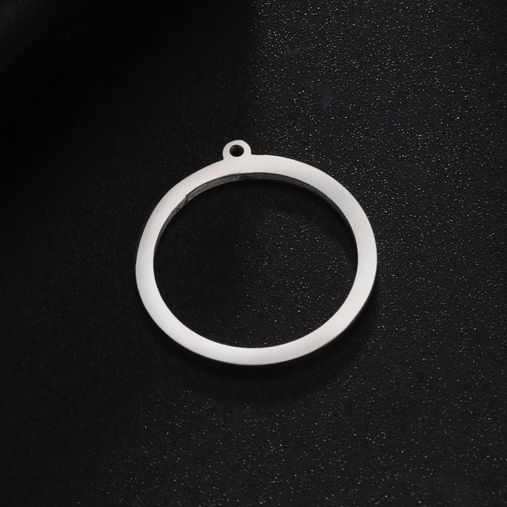 Teamer 5pcs Fashion Charms for Jewelry Making Stainless Steel Charm Pendant DIY Bracelets Necklace Jewelry Accessories Wholesale