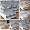 High Quality Sofa Cover Sofa Towel Cushion Solid Color Cotton Linen Fabric Couch Cover Four Seasons Available Sofa Towel
