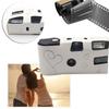 Retro Style 35mm Disposable Camera Flash Light Function Single Use Camera with Color Films for Weddings Parties