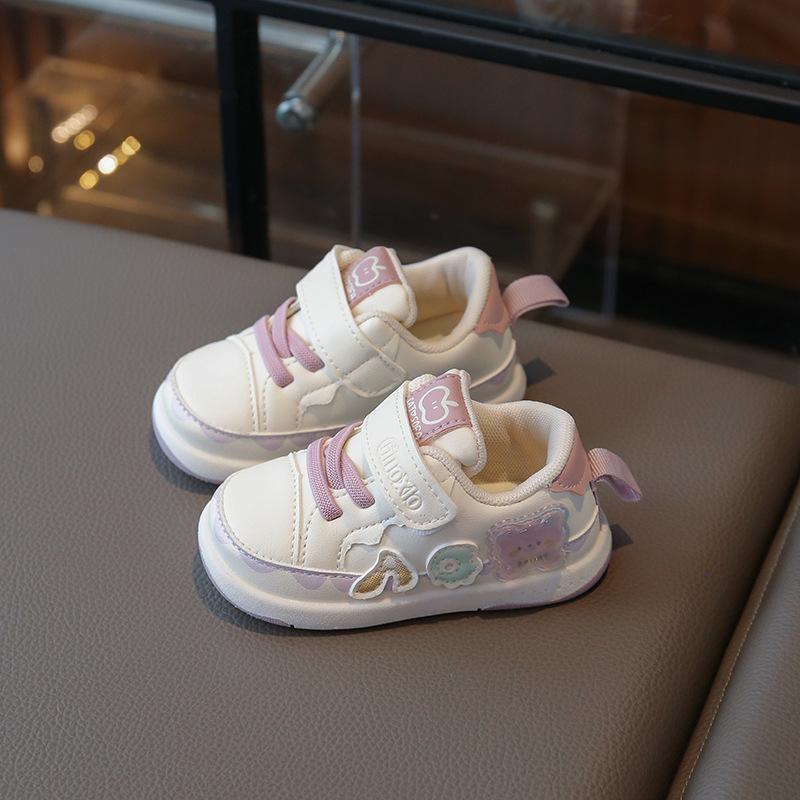 2025 Autumn New Male and Female Infants Toddler Shoes Soft Sole Non-slip Anti-kick Breathable Sandals 1-3 Years Old Single Shoes