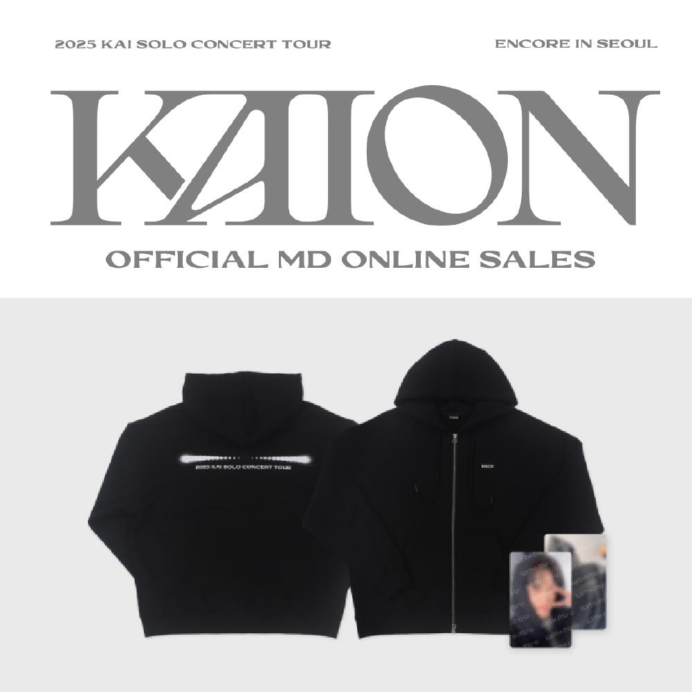 

Предзаказ худи на молнии KAI Solo Concert Tour KAION Encore в Сеуле