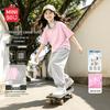 MINISO Girls' 2026 Summer Cotton Sport Set