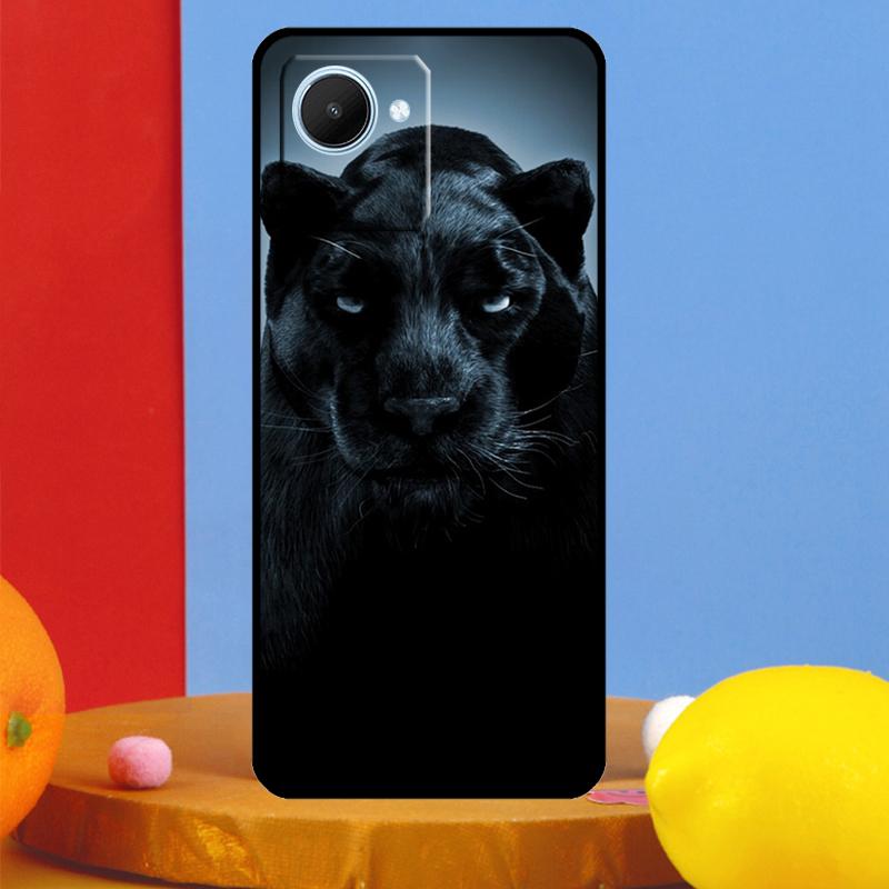 Animal Panther For Realme C55 C53 C67 C51 C35 C33 C31 C30 C25s C21Y GT Neo 6 5 9 10 11 12 Pro Plus Case