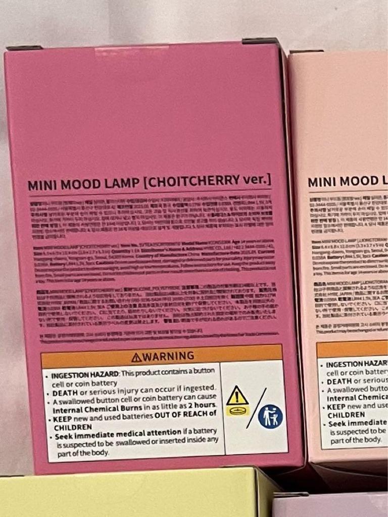 [USED] MINITEEN Pop-up Seventeen MINI MOOD LAMP