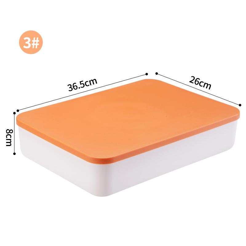 Schreibtisch-Aufbewahrungsbox für Kleinigkeiten mit Deckel, Kleiderschrank, Kleiderschublade, Aufbewahrungskorb aus Kunststoff, Behälter-Organizer für Kosmetika und kleine Dinge