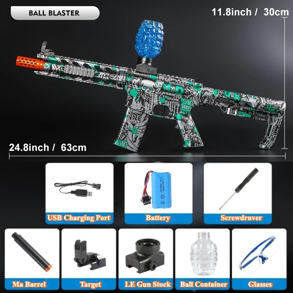 High-Quality M416 High-Quality Electric High-Quality Water High-Quality Ball High-Quality Blaster High-Quality Toy High-Quality Gun High-Quality