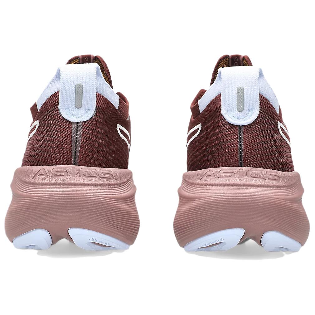 Asics Gel-Nimbus 27 Comfortable Versatile Breathable Supportive Lightweight Running Shoes Women Sneakers Deep-Red 1012B908-600