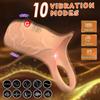 Penis Sleeve Vibrator Cock Ring G-Spot Massager Sex Toy for Men Masturbator