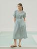 Onaenon Ribbon String Flower Maxi Dress New5Mo639
