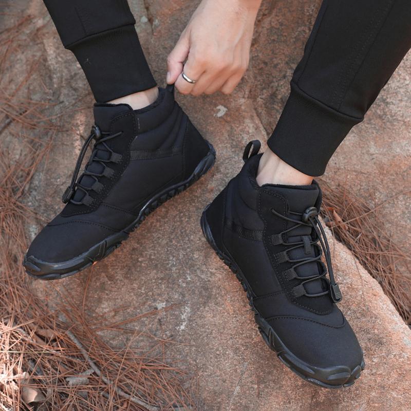 Zimní plus sametové boty do sněhu Muži a ženy Pohodlné Ležérní Teplé bavlněné boty Outdoor Protiskluzové párové boty odolné proti opotřebení