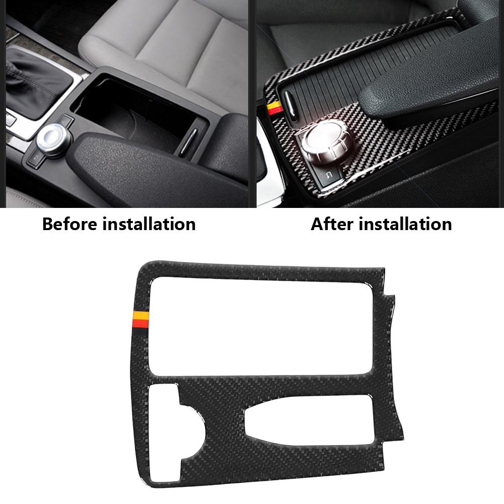 Carbon Gear Panel Cover Trim for W204 W212