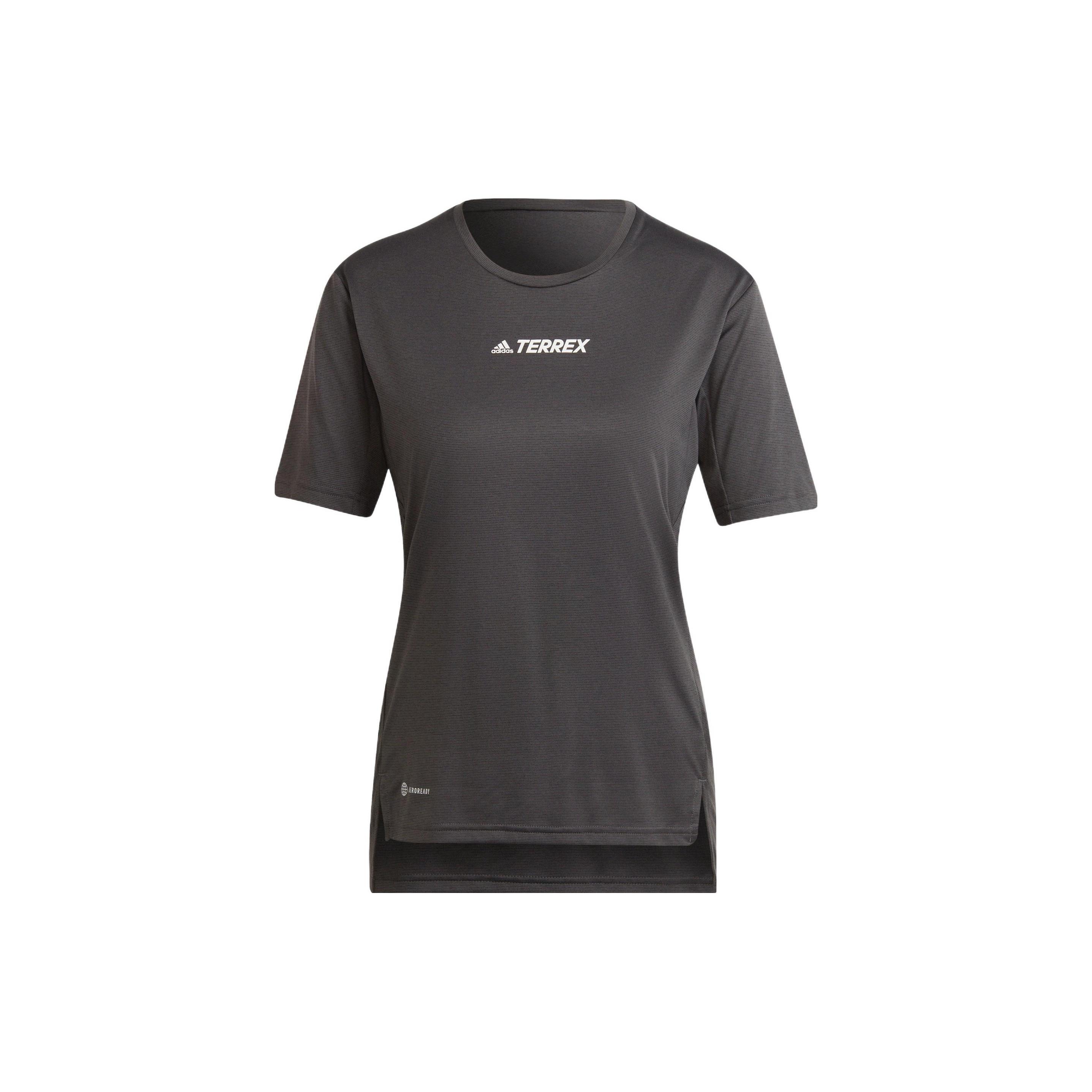 (WMNS) adidas Terrex Multi T-Shirt Asia Sizing  Black  Women s H53386 M