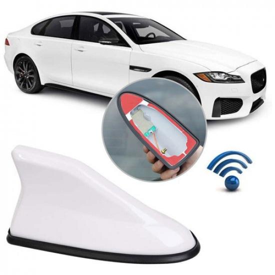 Car Shark Fin Antenna Radio Signal Aerials Roof Antennas Decoration Universal