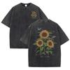 ARISE Solo Leveling T-shirt Maglietta Grafica Manga T-shirt in Cotone Lavato Vintage Manica Corta Oversize Uomo Donna Abbigliamento