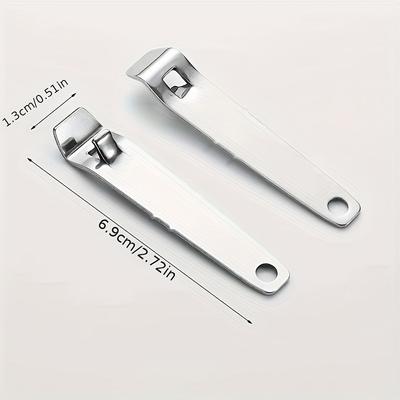 2pcs Stainless Steel Oral Liquid Vial Opener Doctor Medical Tool Portable Ampule Bottle Opener Can Opener Kitchen Accessories