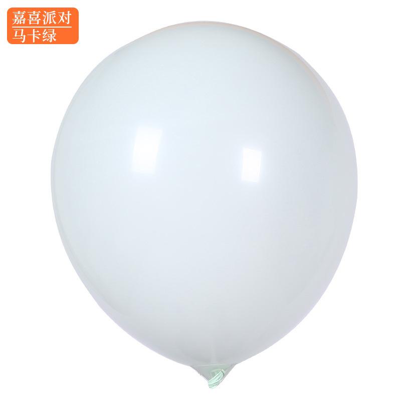 12 Inch Round Matte Balloon Thickened Macaron Wedding Decoration Birthday Party Balloon