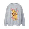 Winnie the Pooh Womens/Ladies Love Heart Cookie Sweatshirt
