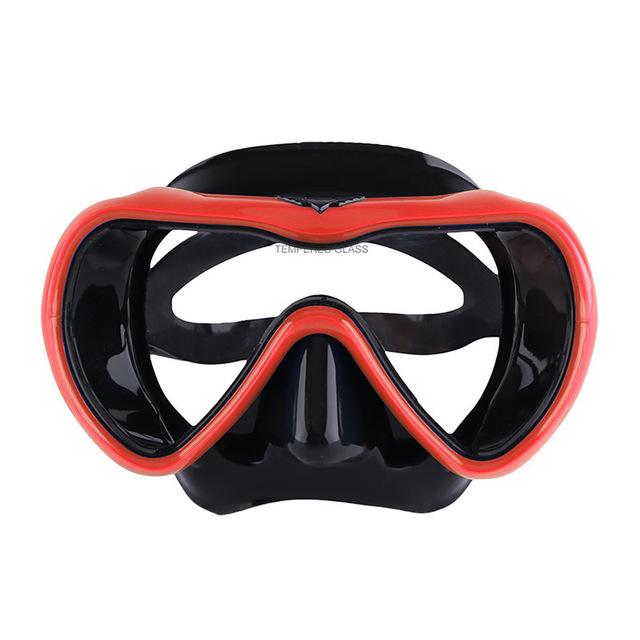 Professional Scuba Diving Mask and Snorkels Anti-Fog Goggles Glasses Diving Swimming Easy Breath Tube Swimming Equipment Best