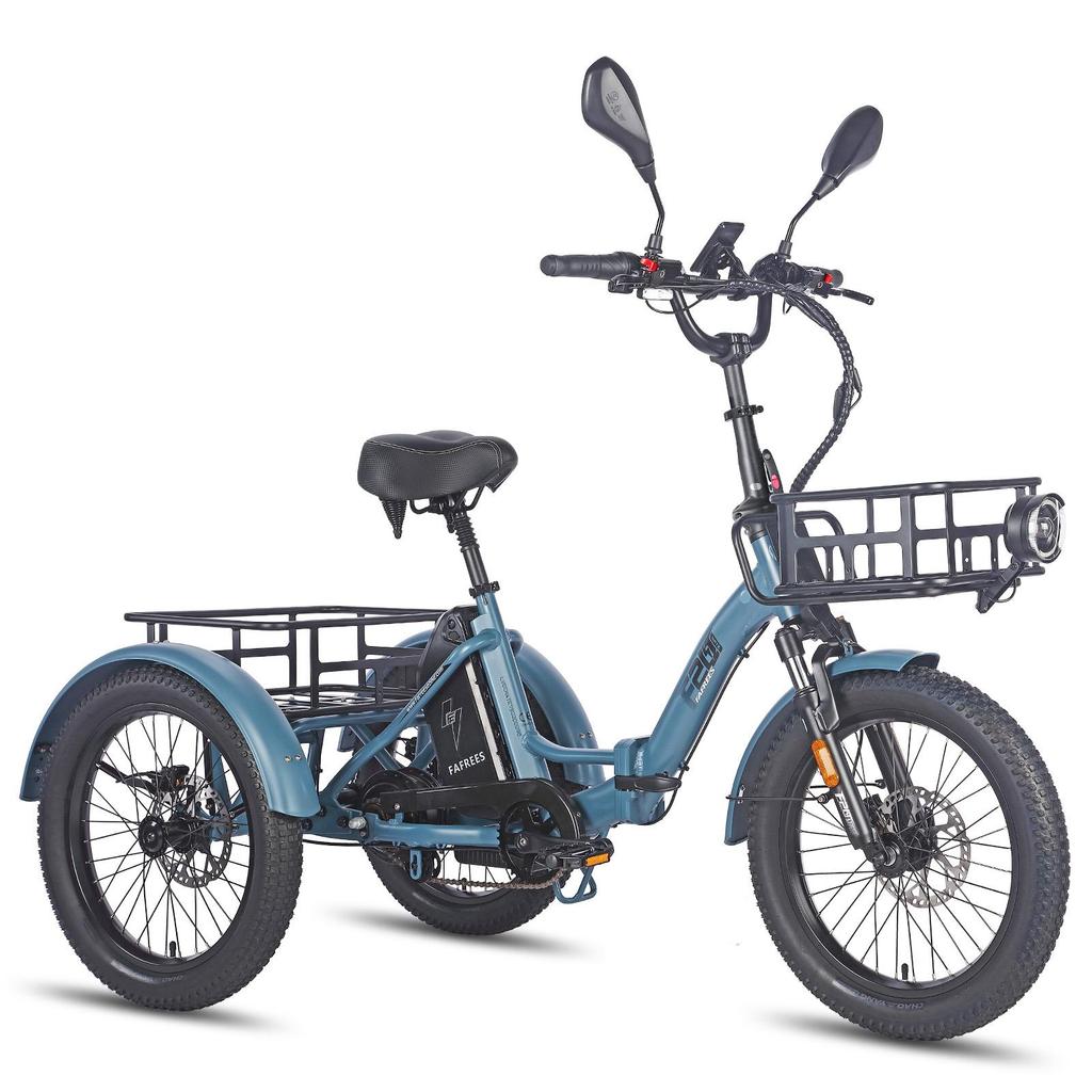 Elektrofahrrad Fafrees 20" 750W Motor Elektrisches Lastenrad 48V 21AH Höchstgeschwindigkeit 30km/h City Ebike Für Erwachsene Zuladung 180kg F20 Mate