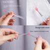 Nierle Silicone Lip Brush: Portable, Dustproof with Cover for Lipstick, Lip Mask, Lip Balm & Sequin Eye Shadow.