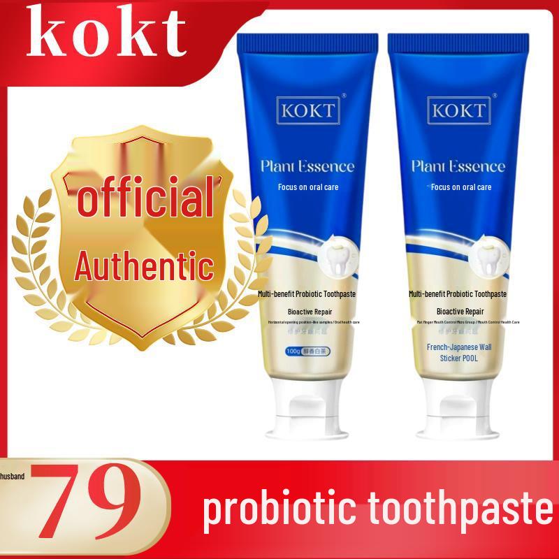 Yunxing Kokt Probiotic Toothpaste with Long-Lasting Fresh Mint - Multi-Benefit Formula