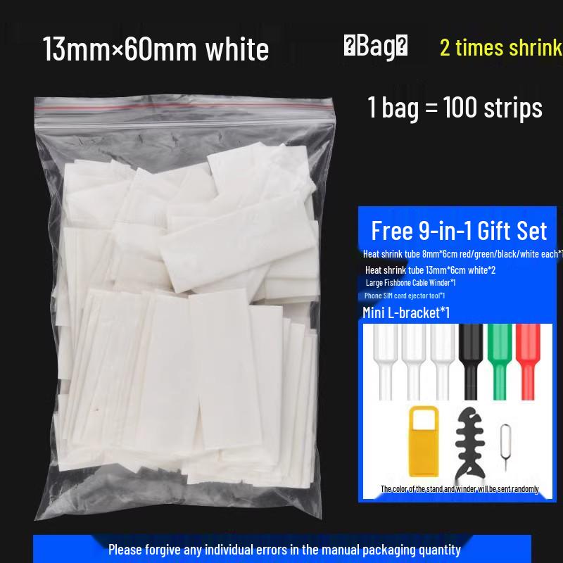 Colored Heat Shrink Tubing for Wire Insulation and Protection