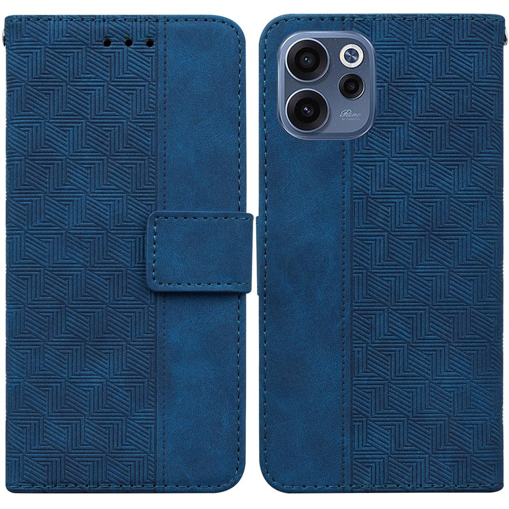 For Infinix Note 50 4G Case RFID Blocking Color Splicing PU Leather Wallet Phone Cover