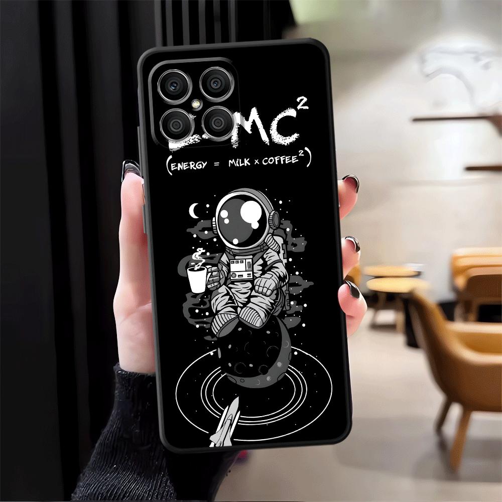 

Cartoon Astronaut Case for Honor X7 70 90 200 400 Lite X5b Magic5Lite X9a 8X X6 X8 Funda Phone Cover Honor X8 5G
