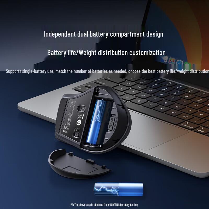 UGREEN M751 Wireless Dual-Mode Silent Ergonomic Mouse