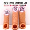 Meat King Extended Thickened Penis Sleeve with Sperm Lock - Soft, High-Quality Adult Toy