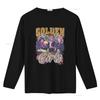 Retro Vintage Funny Gangster Golden Girls Print Casual Streetwear T Shirt vintage Washed fashion Breathable designer clothes