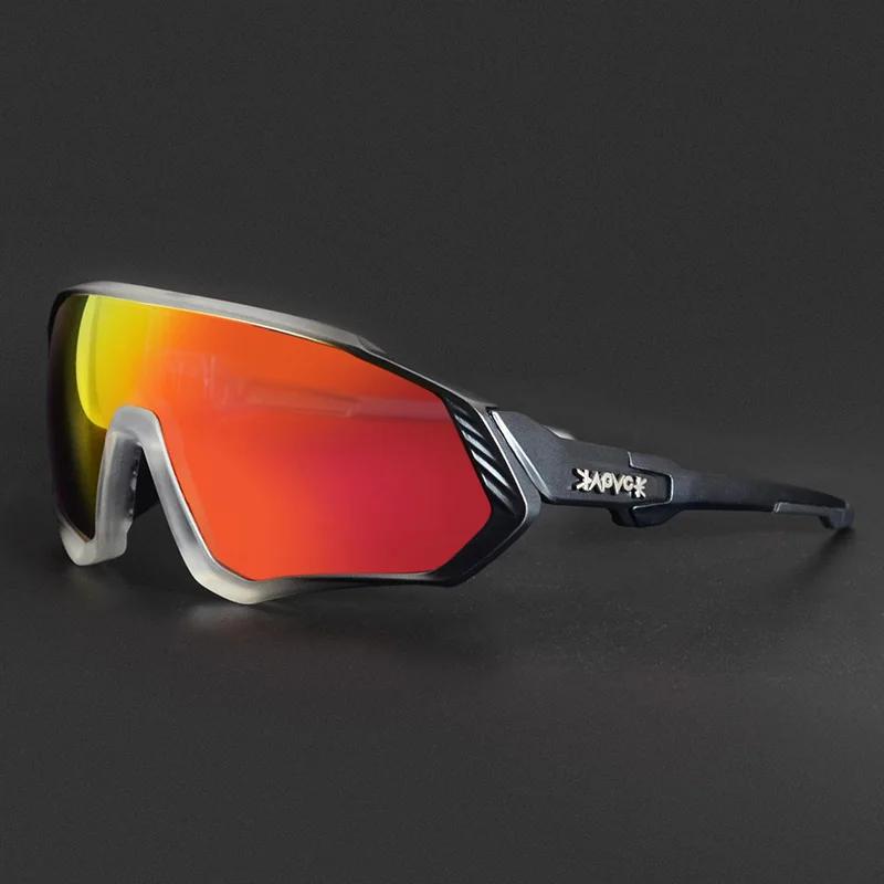 Kapvoe Marque Hommes Lunettes de Soleil Pêche Randonnée Vélo Femmes Lunettes Vélo de Route Lunettes Vélo Lunettes de Cyclisme Oculos Ciclismo