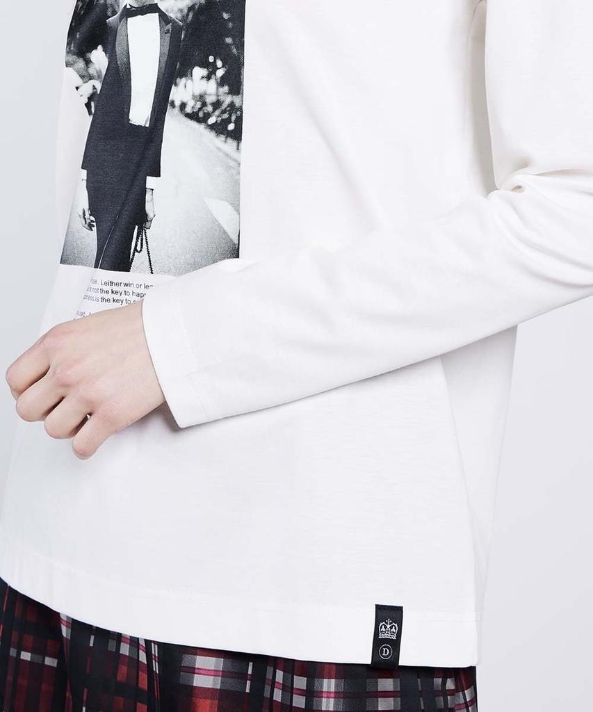 Double Standard Clothing Graphic Long Sleeve Women's T-Shirt 0208-010-244