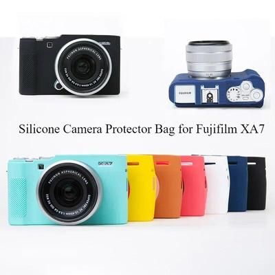 Funda protectora de silicona suave para cámara Fujifilm XA7 Fuji X-A7