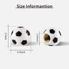 GaRhomxy Soccer Ball - 4pcs Football Shape Tire Valve Stem Caps Car Wheel Tire