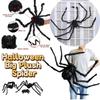 Nuovo Peluche Halloween Ragno Gigante Realistico Simulazione Morbido Ragni Neri Grandi Decorazioni Scherzose per Esterno Ragni Halloween
