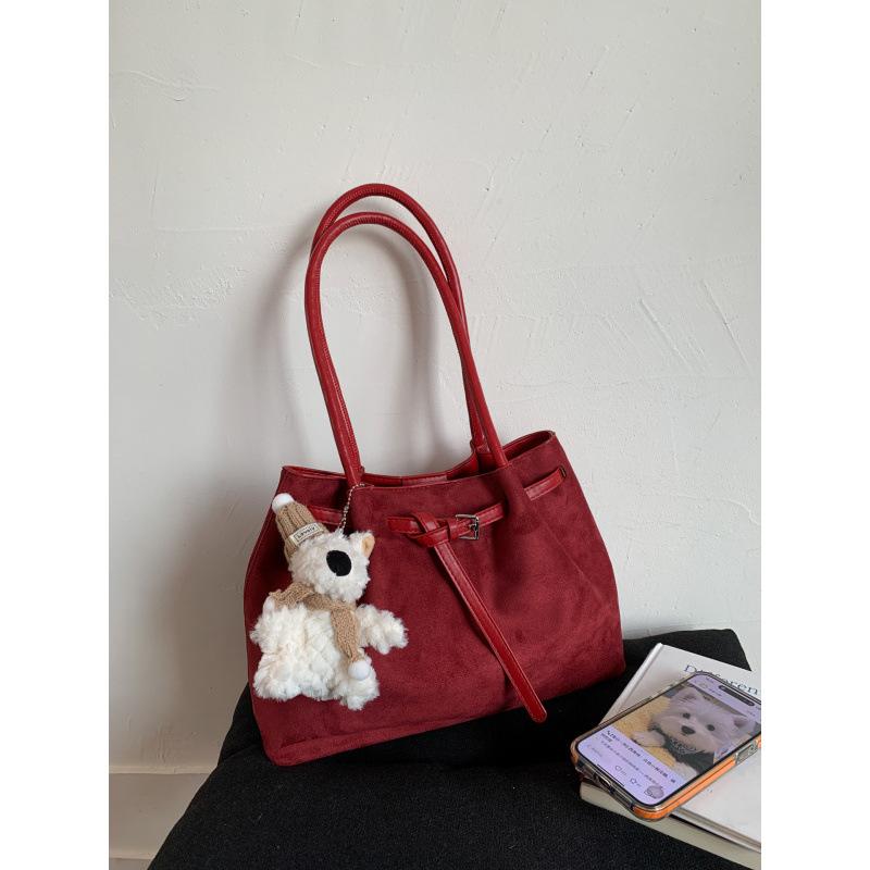 Retro Bag, Large-capacity Bag, Commuter Single-shoulder Bag, Ladies' Hand-held Boston Bag