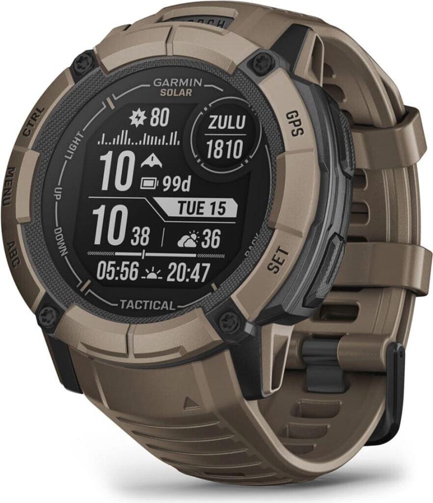 Garmin Instinct 2 2X Solar Tactical Edition Olivgruen