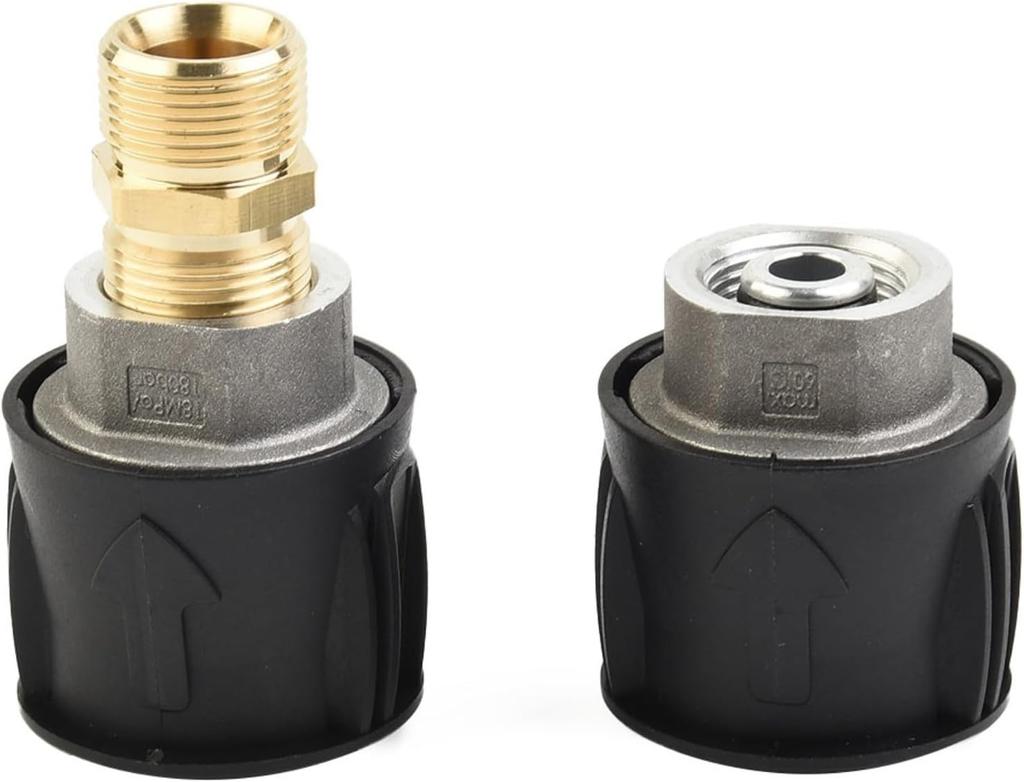 Rosfix Adapter Do Węży Click – Połączenie Węży Karcher K2-K7 | System Click Connect | Gwint M22x1,5mm