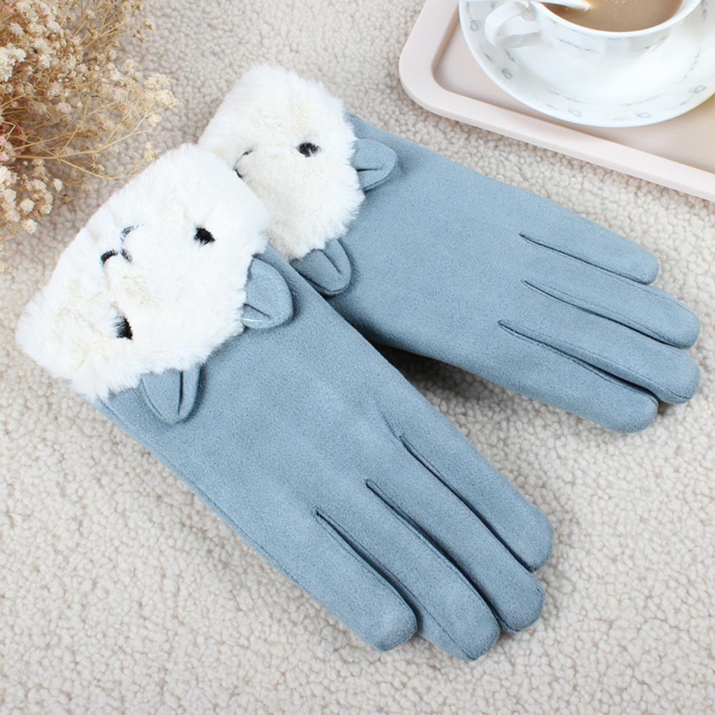 Warme Kinderhandschuhe plus Fleece Kältefeste Handschuhe