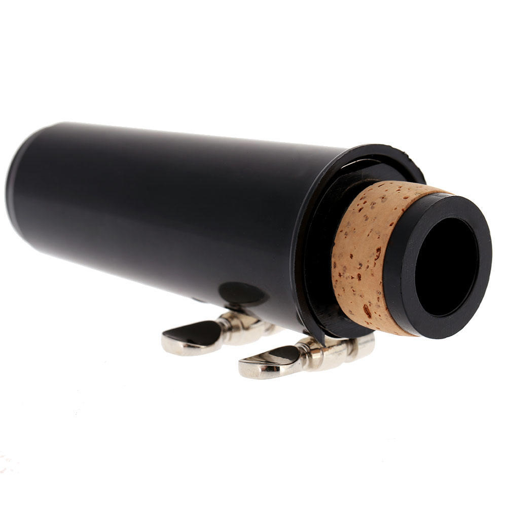Clarinet Clarionet Mouthpiece Plastic with Cap Metal Buckle Reed