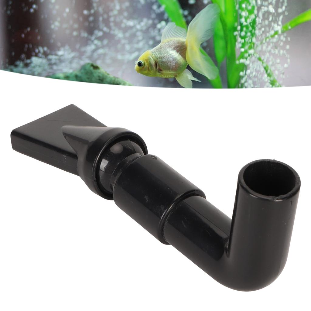 Aquarium Pump Duckbill Nozzle Professional 360 Degree Rotation Waterfall Effect Fish Pump Nozzle for Aquarium Fish