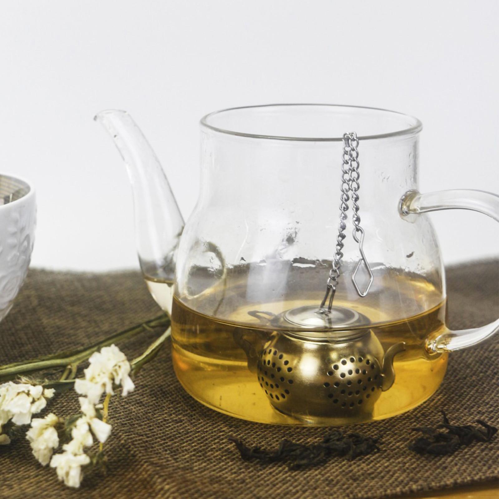 Ситечко для чая - ситечко для чая из нержавеющей стали для рассыпного чая — фото 5