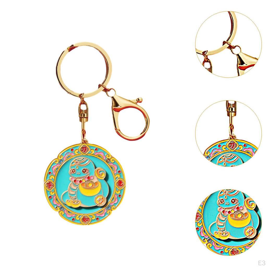 Keychain Pendant Car Key Decoration Portable Ornament Cute Chain Holder Keyring for