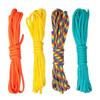 4Pcs 4mm Paracord Rope String 3meter/9.84ft Long Each for Keychain Bracelets Jewelry Making Outdoor Gear Accessories