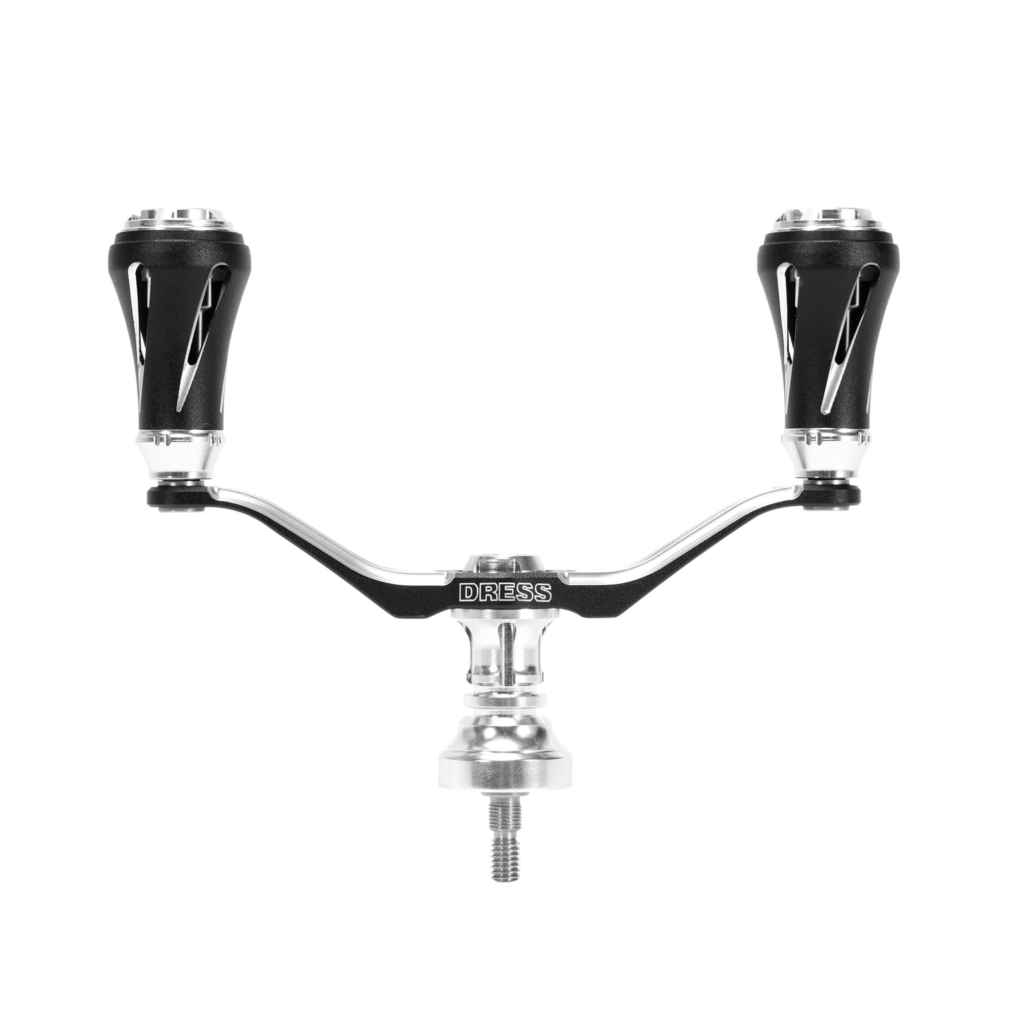 

[DRESS] Custom Handle W Vertex EVO Spinning For SHIMANO 90mm Titanium Silver Shimano Fishing Reel Custom Lightweight Sturdy For Left and Right Use