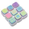 Keyboard Fidget Toy Pressing Stress Relief 9 Key Square Keyboard Button Fidget Toy for Adults
