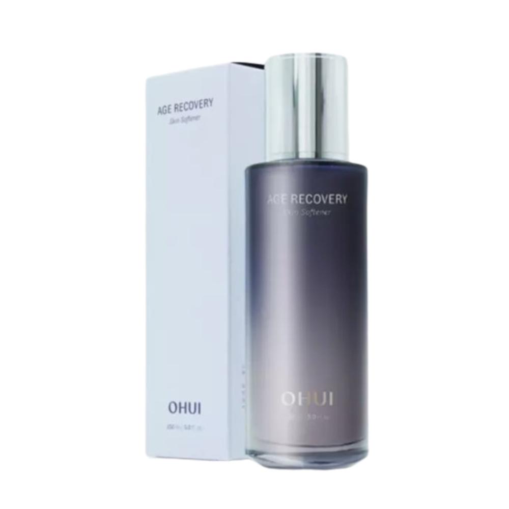 OHUI Age Recovery Смягчающий тонер для кожи 150 мл – Антивозрастной тонер с детским коллагеном, Укрепляющий и увлажняющий корейский уход за кожей для зрелой кожи 150ml